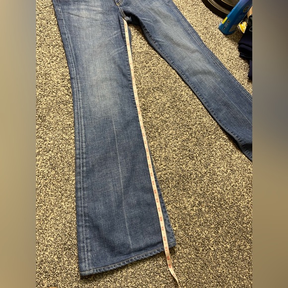 AG Vintage Y2K the Club Low Rise Flare BootCut Sz 31 Made in California - Picture 10 of 10